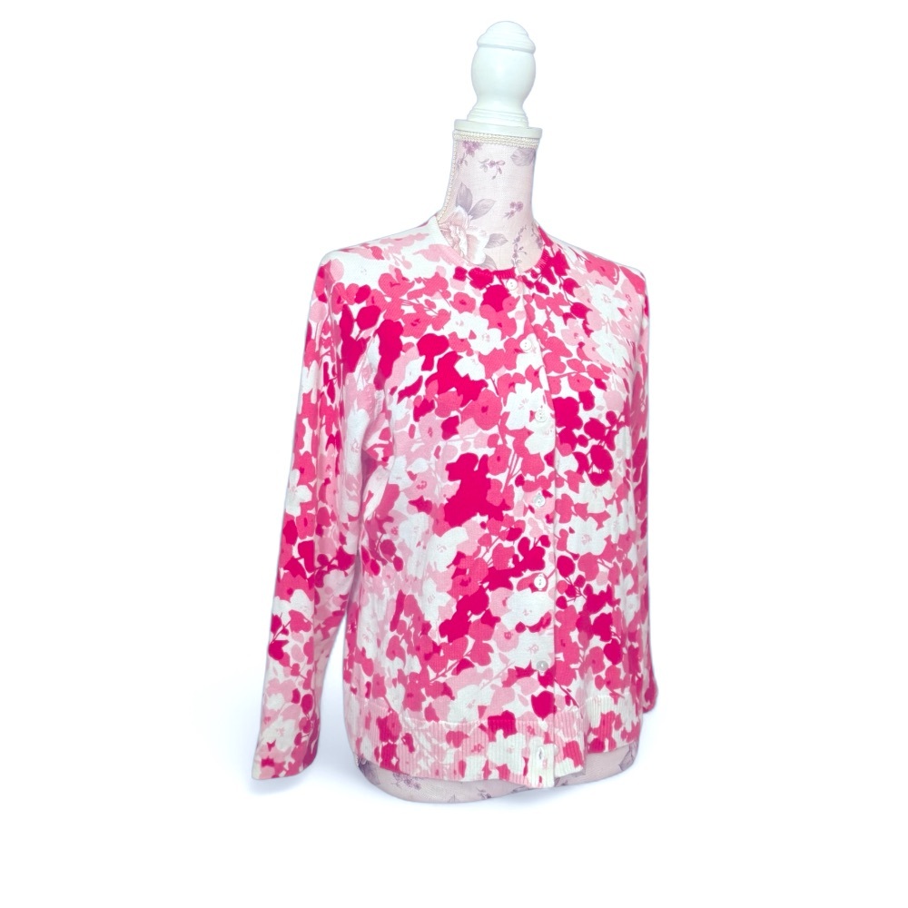 Floral Cardigan Sweater - Picture 3 of 3